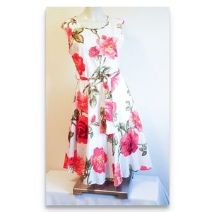 100% cotton NWT floral spring & summer dress👗